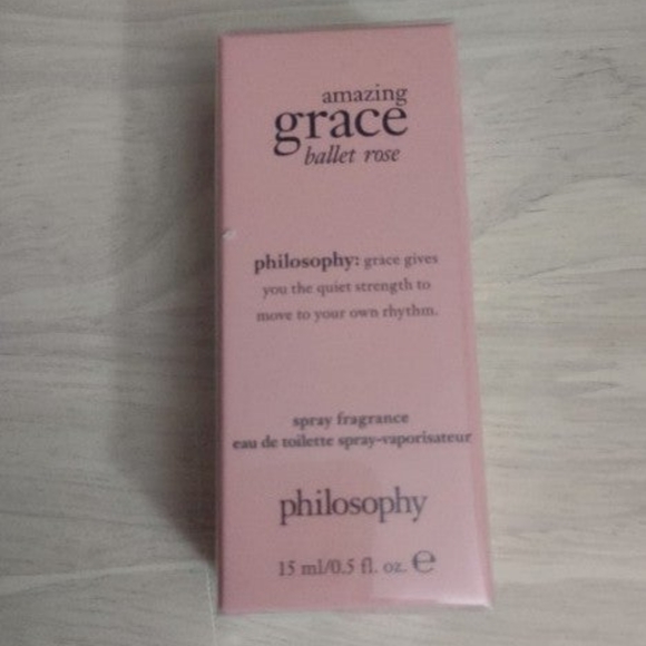 Philosophy Amazing Grace Ballet Rose Perfume Spray Fragrance 15 ml 0.5 oz - Picture 1 of 1